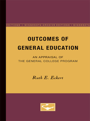 cover image of Outcomes of General Education